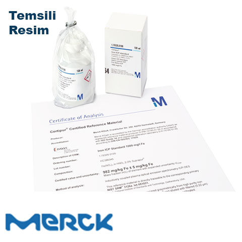 Potassium ICP Standard Traceable Merck